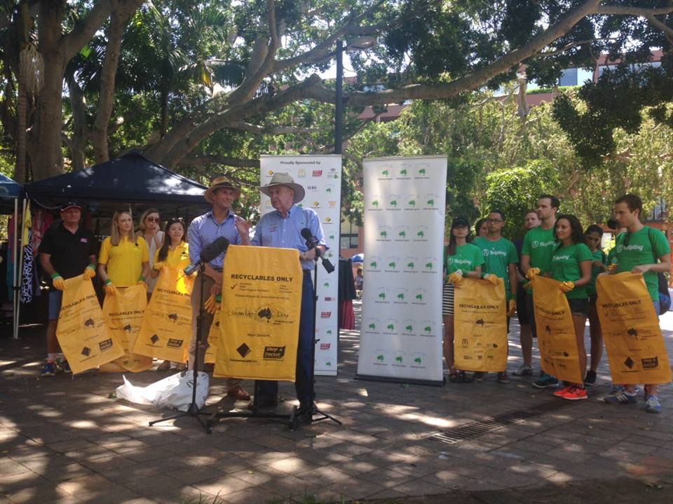 Helpling at Clean Up Australia Day