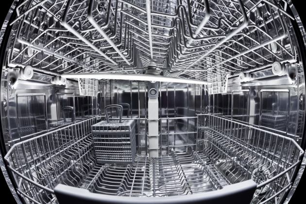 Inside of Dishwasher