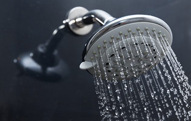 refreshing shower that also helps iron your clothes